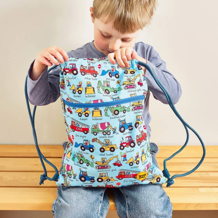 Trucks Waterproof Drawstring Bag