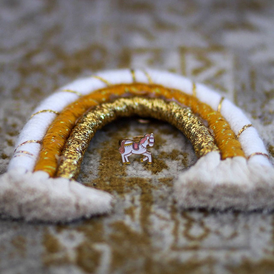 Carousel Horse Ring - The Glamorous Grub