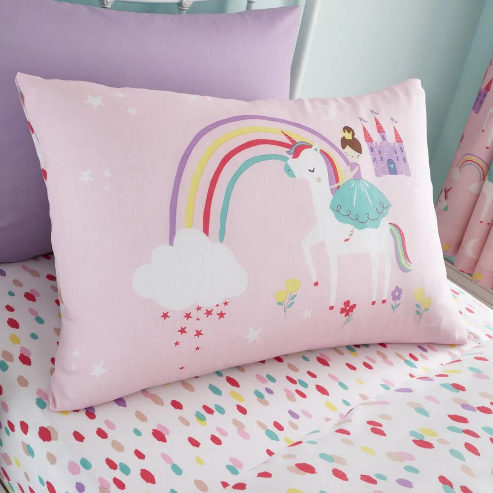 Castle Unicorn Fitted Sheet - COMING SOON - The Glamorous Grub