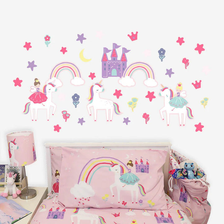 Castle Unicorn Wall Stickers - COMING SOON - The Glamorous Grub