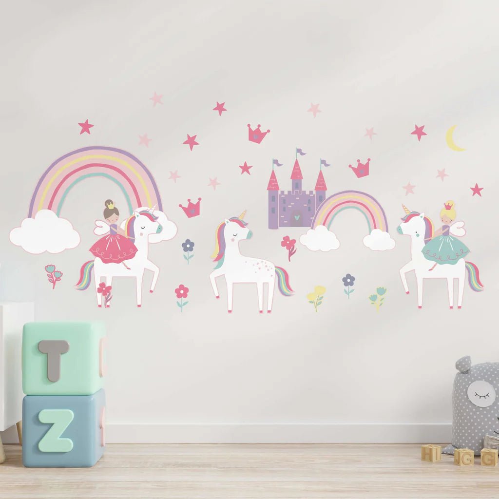 Castle Unicorn Wall Stickers - COMING SOON - The Glamorous Grub