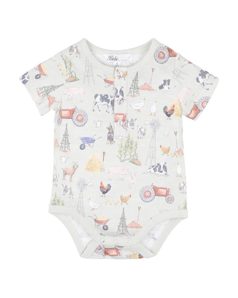 Chester Farm Print Bodysuit - The Glamorous Grub