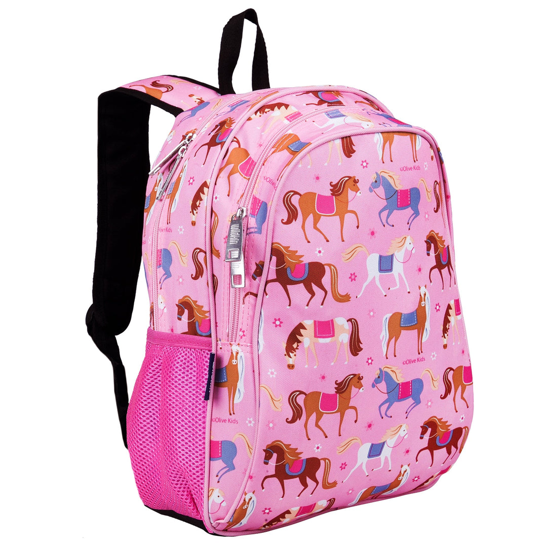 Colourful Horses Backpack - The Glamorous Grub