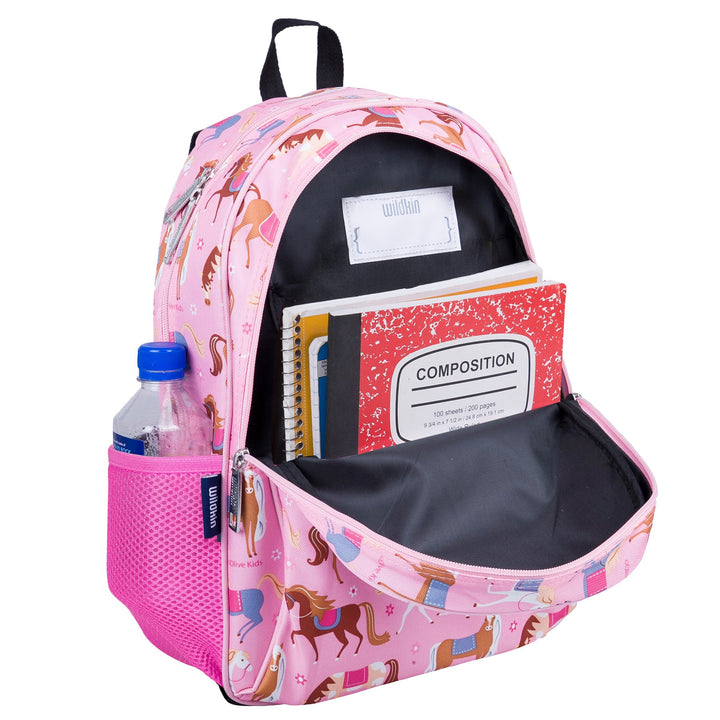Colourful Horses Backpack - The Glamorous Grub
