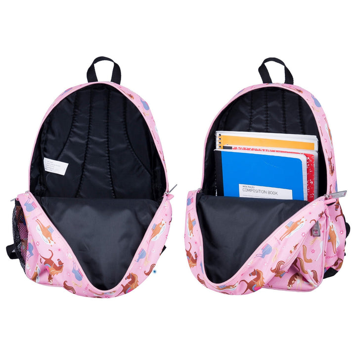 Colourful Horses Backpack - The Glamorous Grub