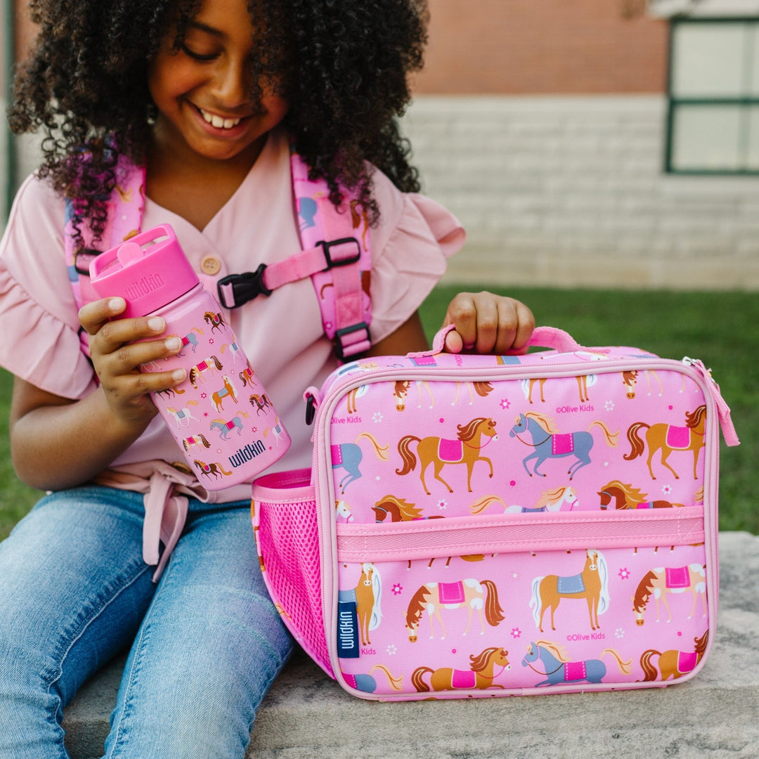 Colourful Horses ECO rPET Next Gen Lunch Box - The Glamorous Grub