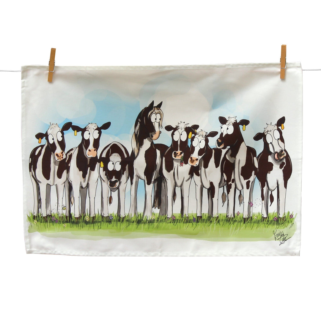 'Cow Pony' Tea Towel - The Glamorous Grub