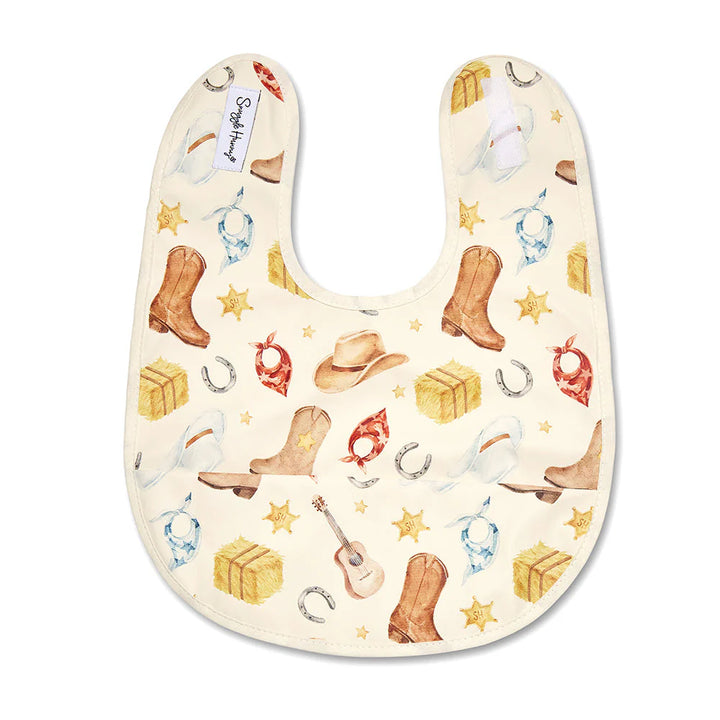 Cowboy Snuggle Bib