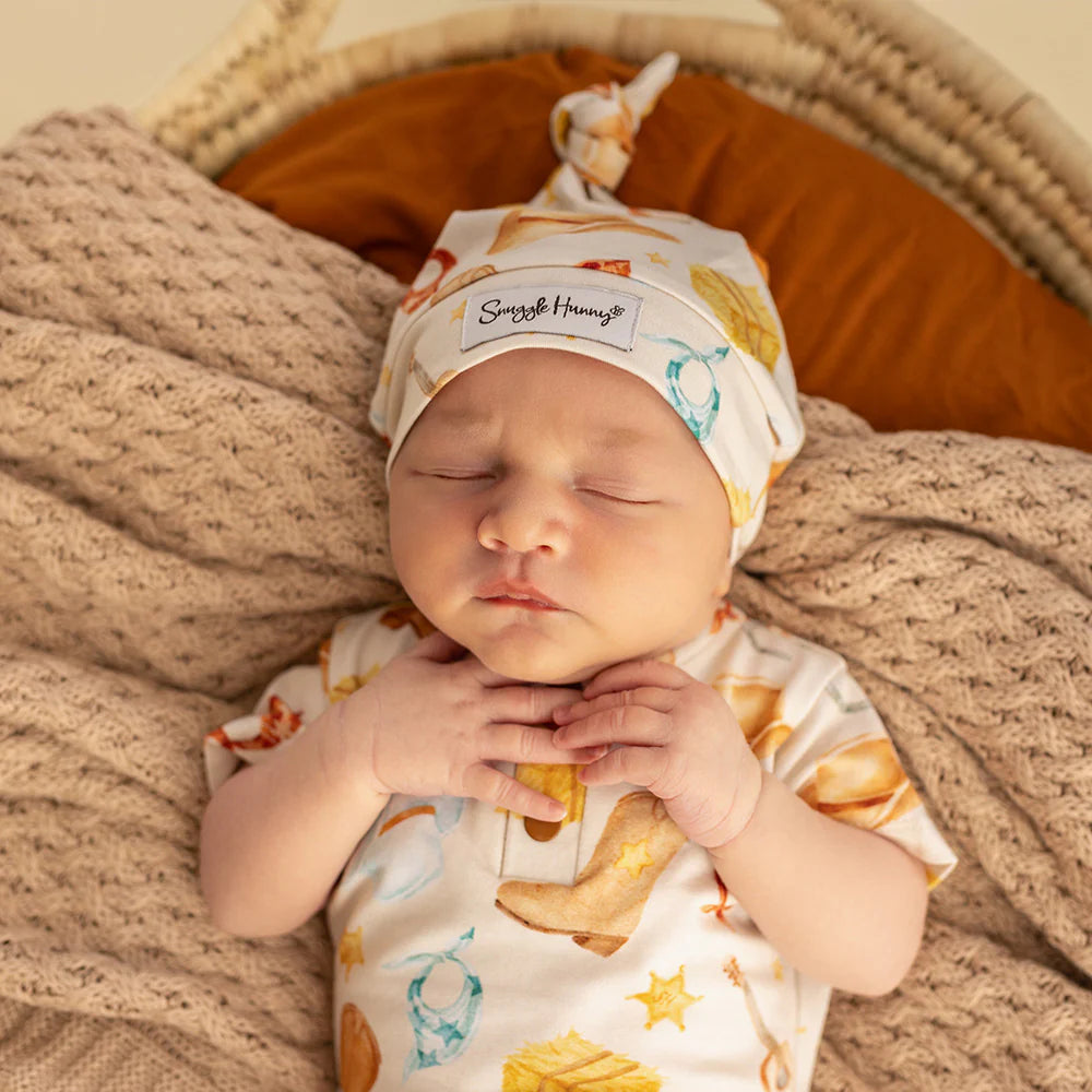 Cowboy Short Sleeve Organic Bodysuit