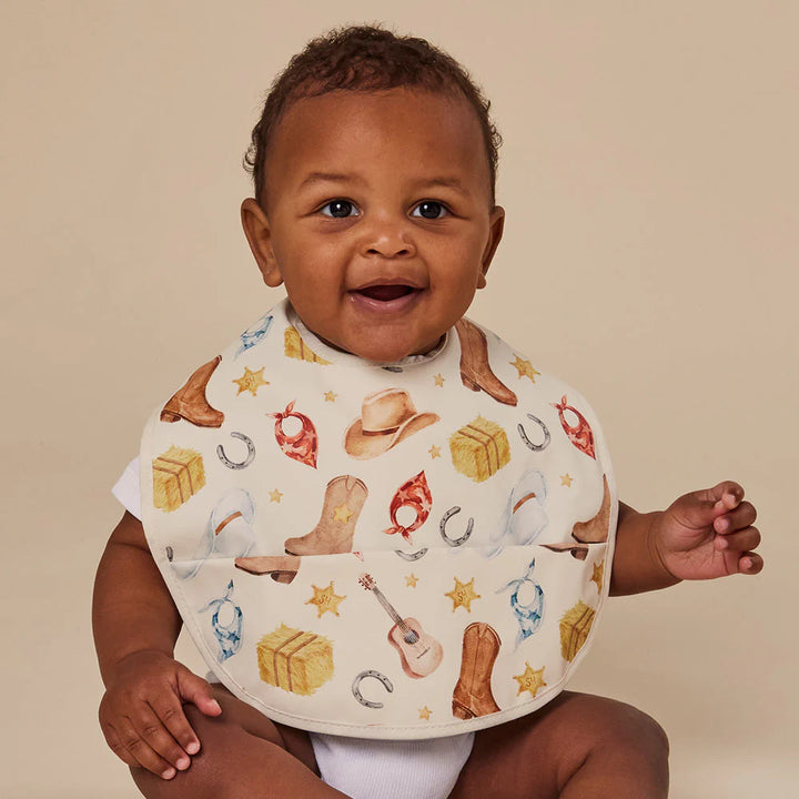 Cowboy Snuggle Bib