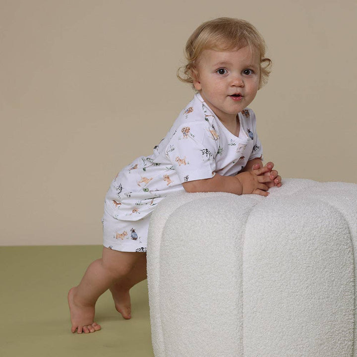 Dog Park Organic Kids PJ Set - The Glamorous Grub