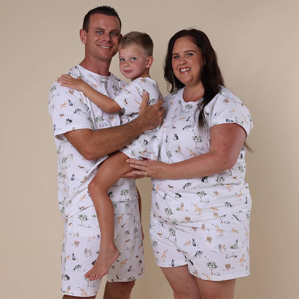Dog Park Organic Mens PJ Set - The Glamorous Grub