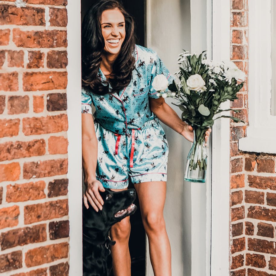 Dressage Dreams Short Pyjama Set - The Glamorous Grub