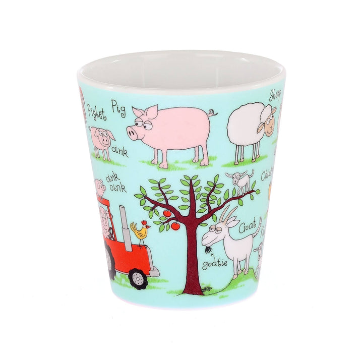 Kids Farm Melamine Beaker