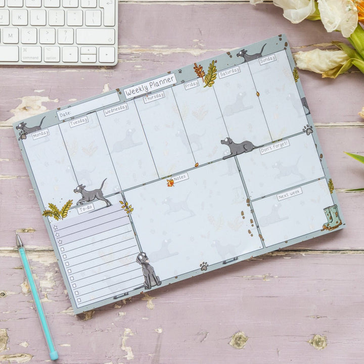 Emily Cole 'Labrador' Weekly Desk Planner - The Glamorous Grub