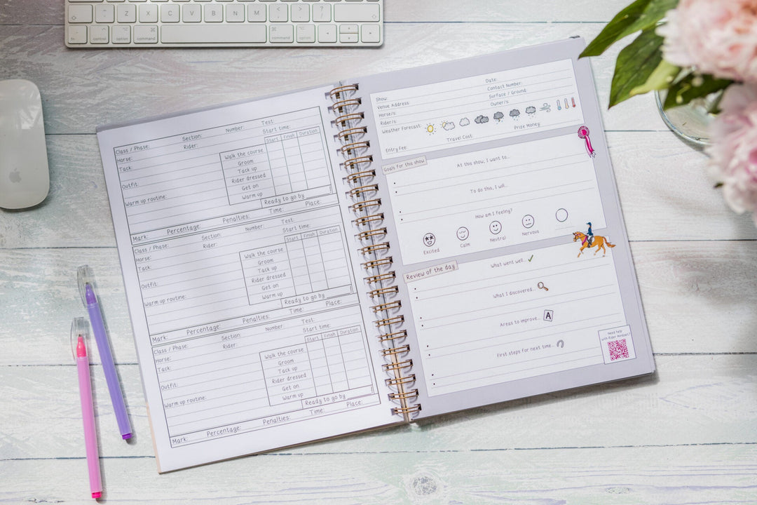 Emily Cole 'Show Planner' Hardback Notebook - The Glamorous Grub
