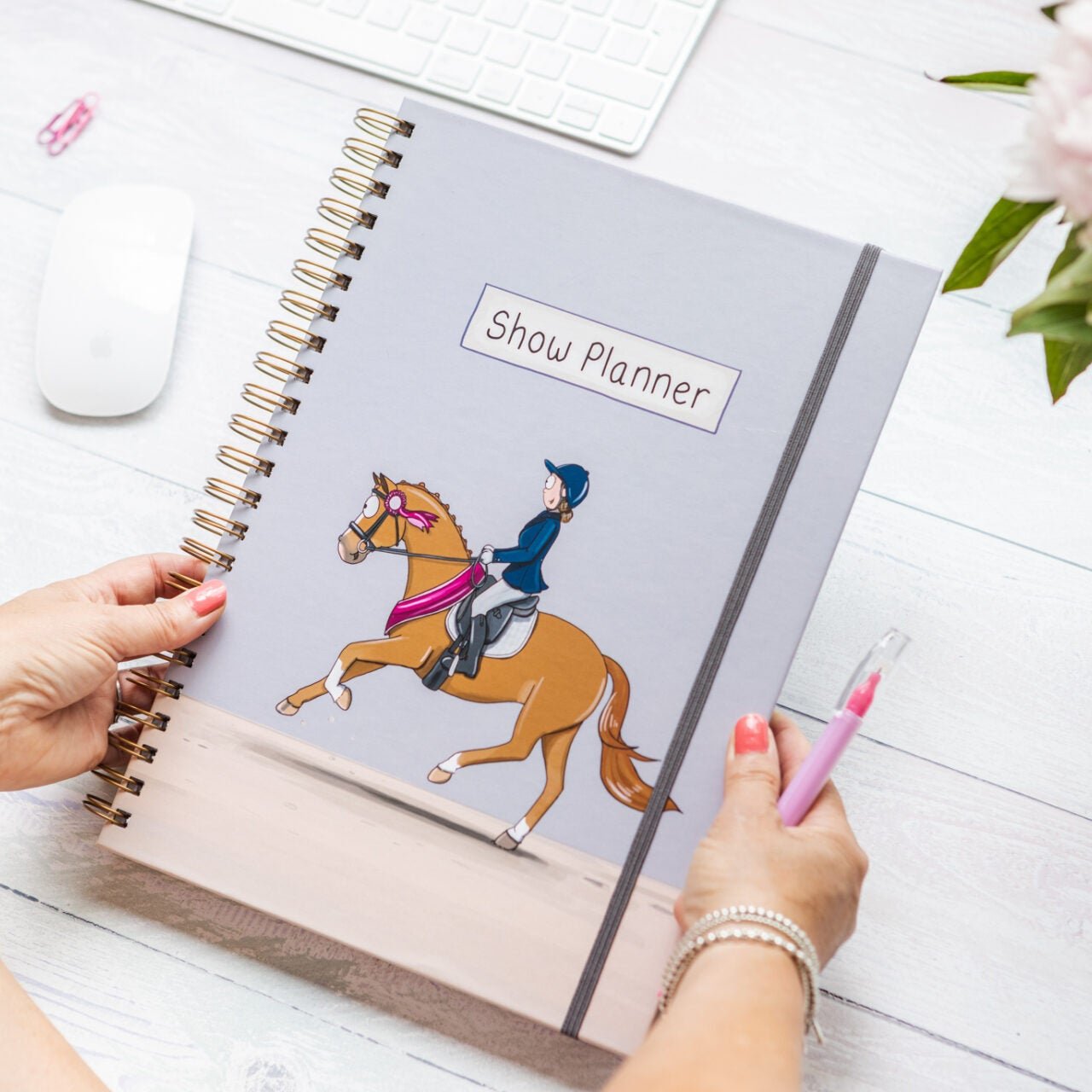 Emily Cole 'Show Planner' Hardback Notebook - The Glamorous Grub