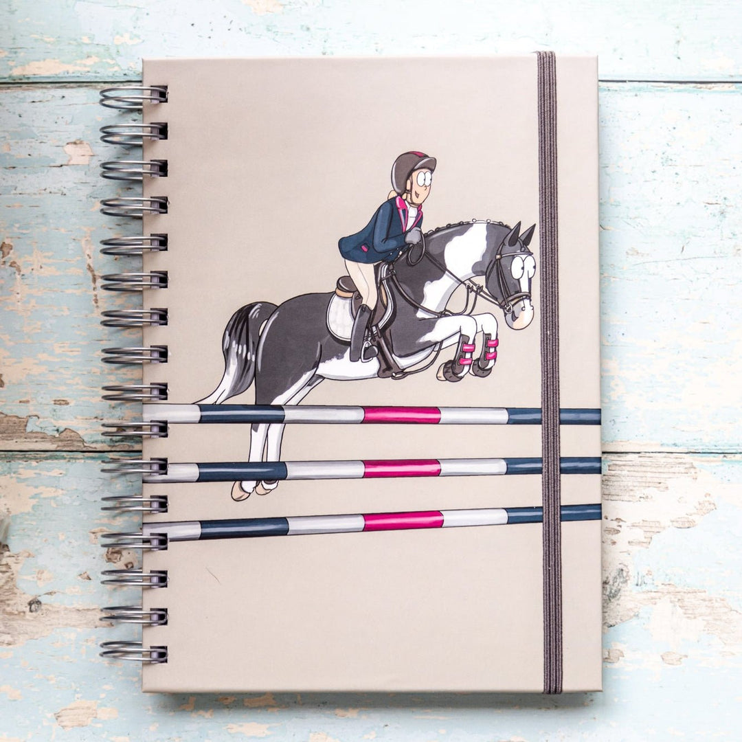 Emily Cole 'Showjumper' A5 Hardback Notebook - The Glamorous Grub