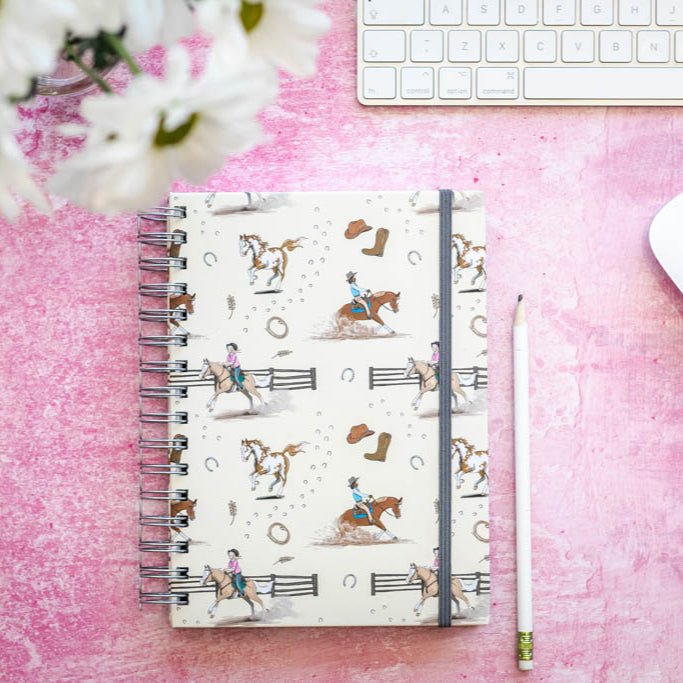 Emily Cole 'Western’ A5 Hardback Notebook - The Glamorous Grub