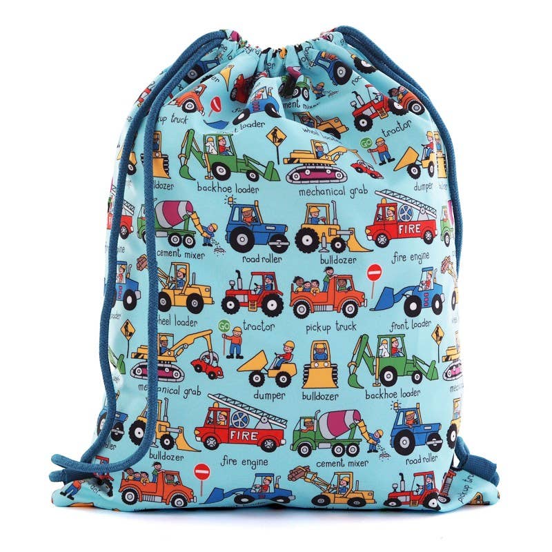 Trucks Waterproof Drawstring Bag
