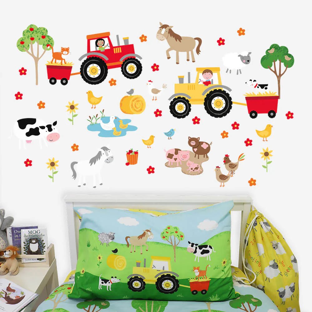 Farm Friends Wall Stickers - COMING SOON - The Glamorous Grub