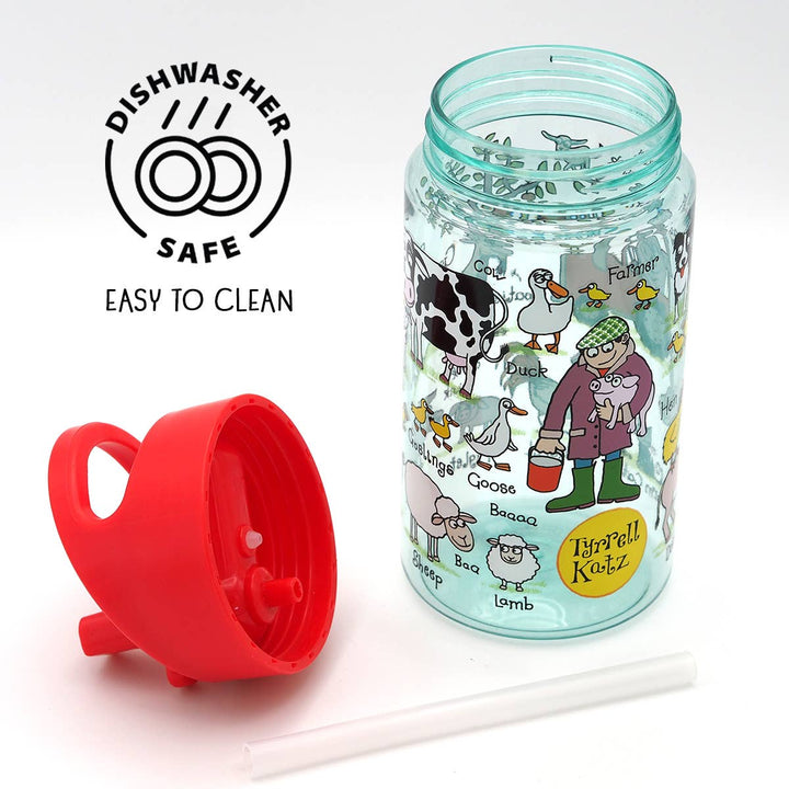 Farm Kids Water Bottle - The Glamorous Grub