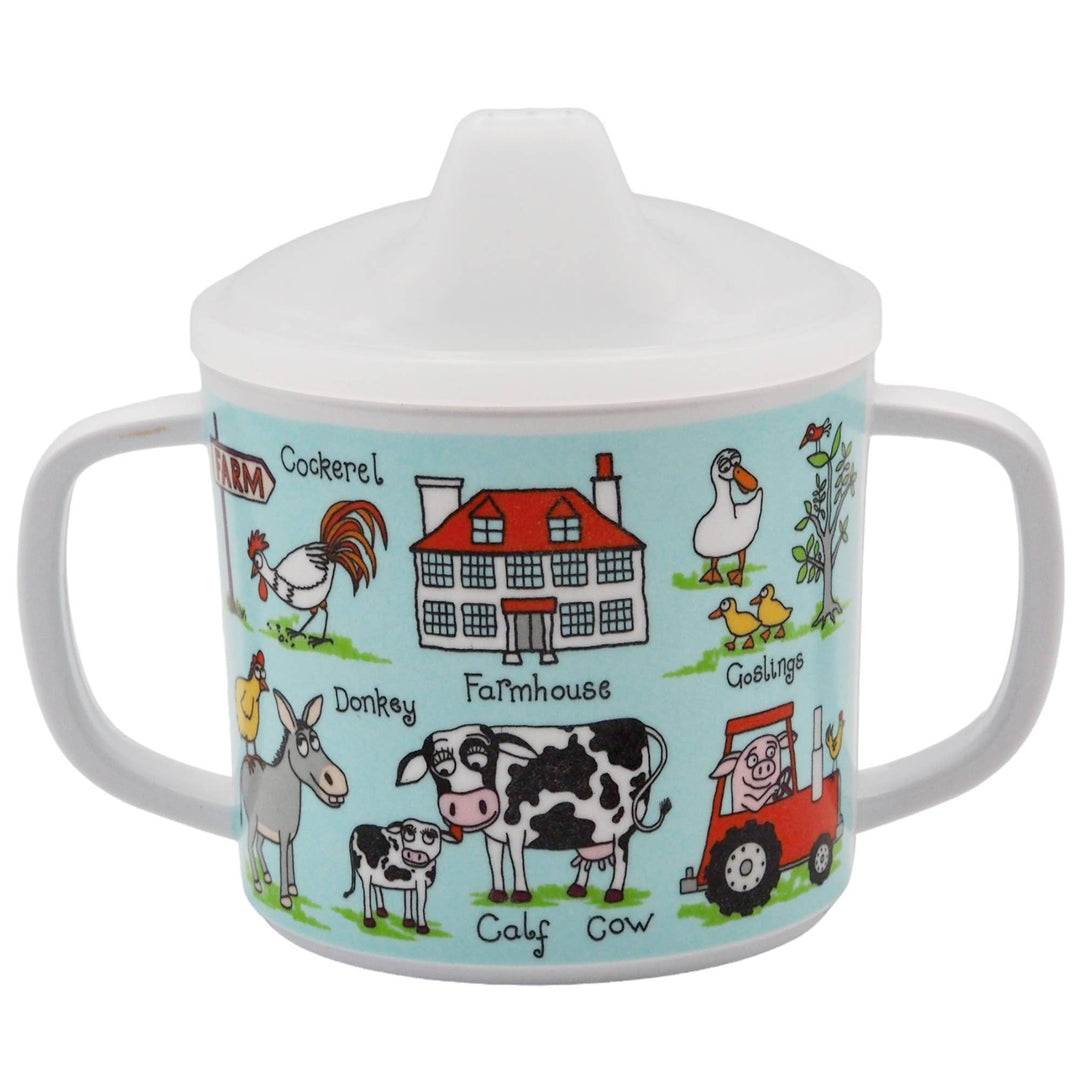 Farm Two - Handled Toddler Sippy Cup - The Glamorous Grub