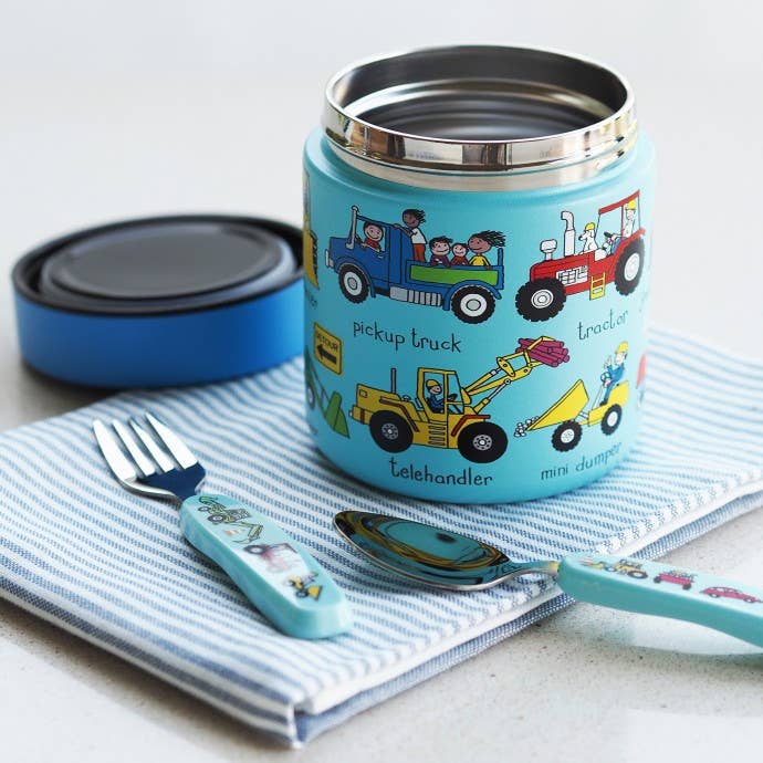 Trucks Insulated Food Flask