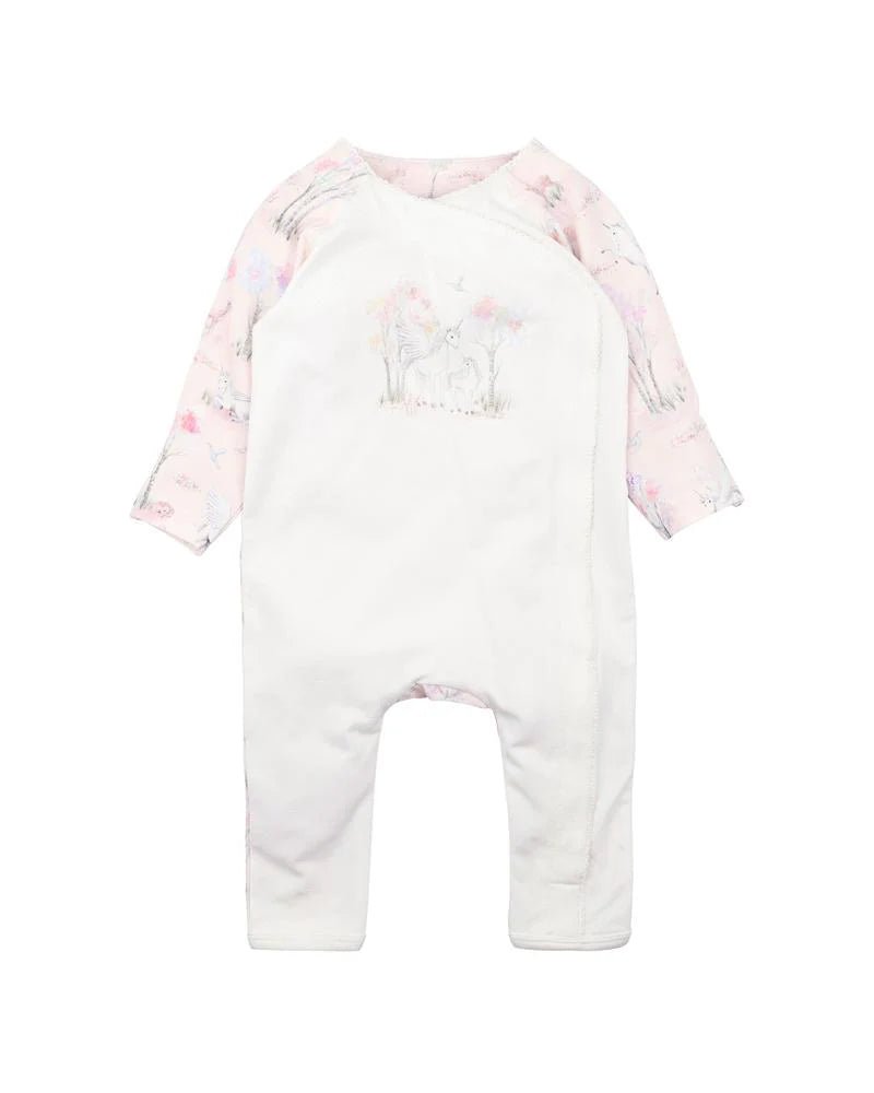 Florence Long Sleeved Wrap Romper - The Glamorous Grub