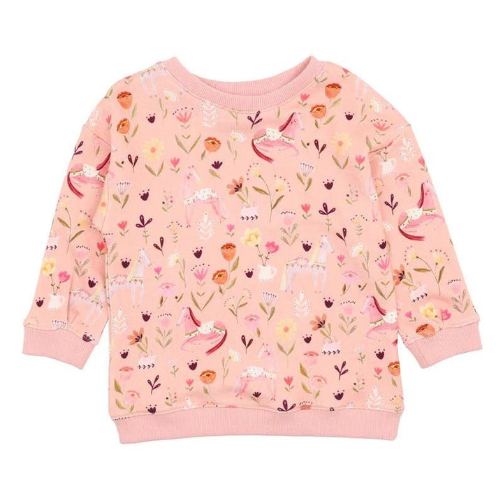 Fox and Finch Wild Horses Sweatshirt 3 - 7yrs - The Glamorous Grub