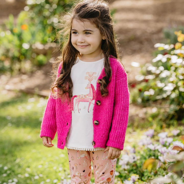Fox and Finch Wild Horses Tee 3 - 7yrs - The Glamorous Grub