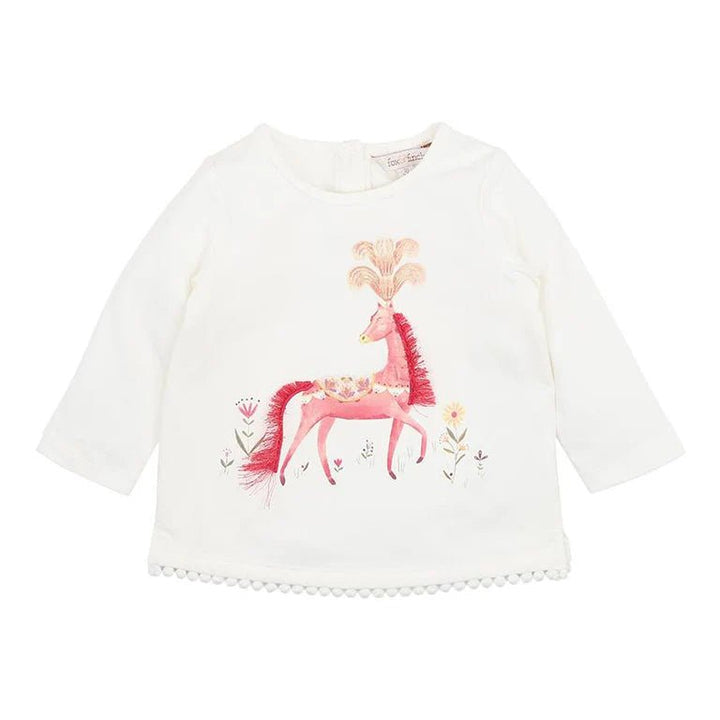 Fox and Finch Wild Horses Tee 3 - 7yrs - The Glamorous Grub