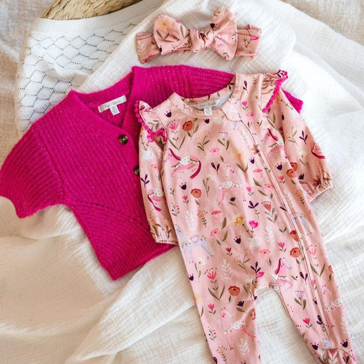 Fox and Finch Wild Horses Zip Onsie - The Glamorous Grub