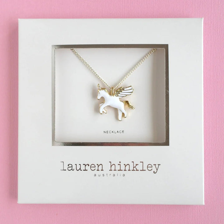 Gold Unicorn Necklace - The Glamorous Grub