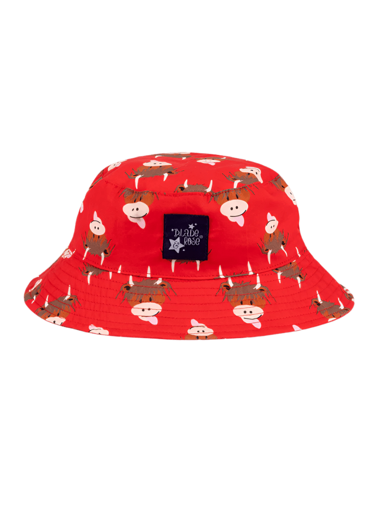 Hamish Highland Cow Bucket Hat - The Glamorous Grub