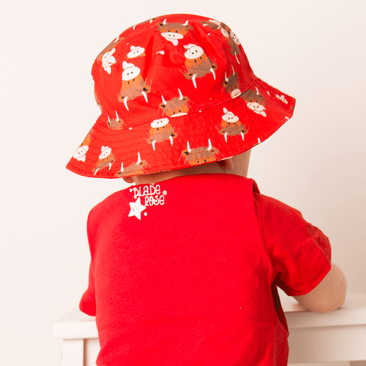 Hamish Highland Cow Bucket Hat - The Glamorous Grub