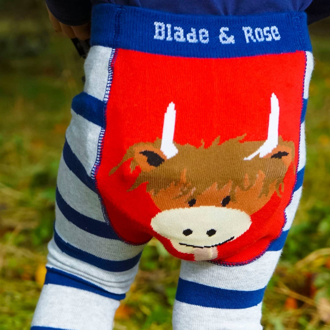 Hamish Highland Cow Leggings - The Glamorous Grub