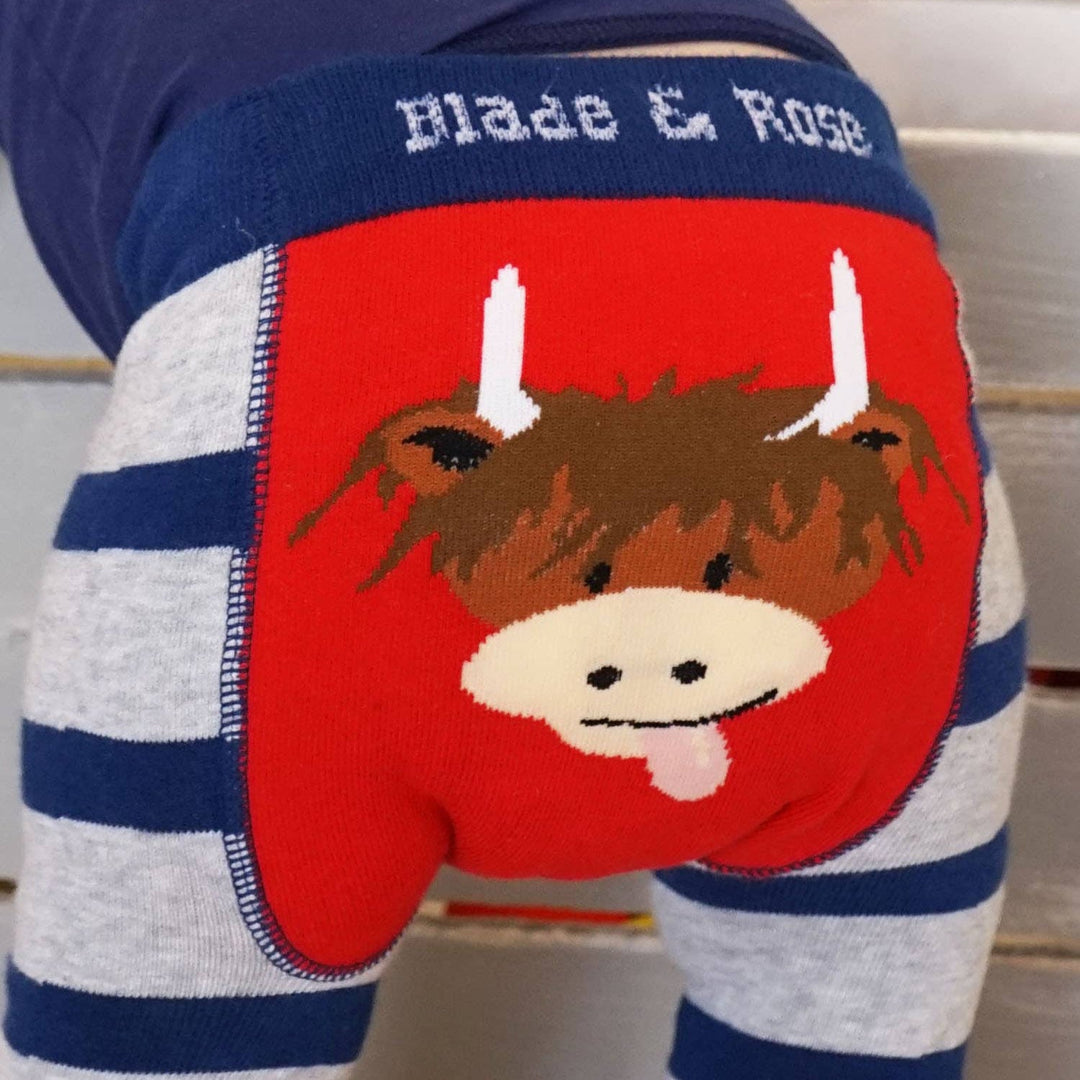 Hamish Highland Cow Leggings - The Glamorous Grub