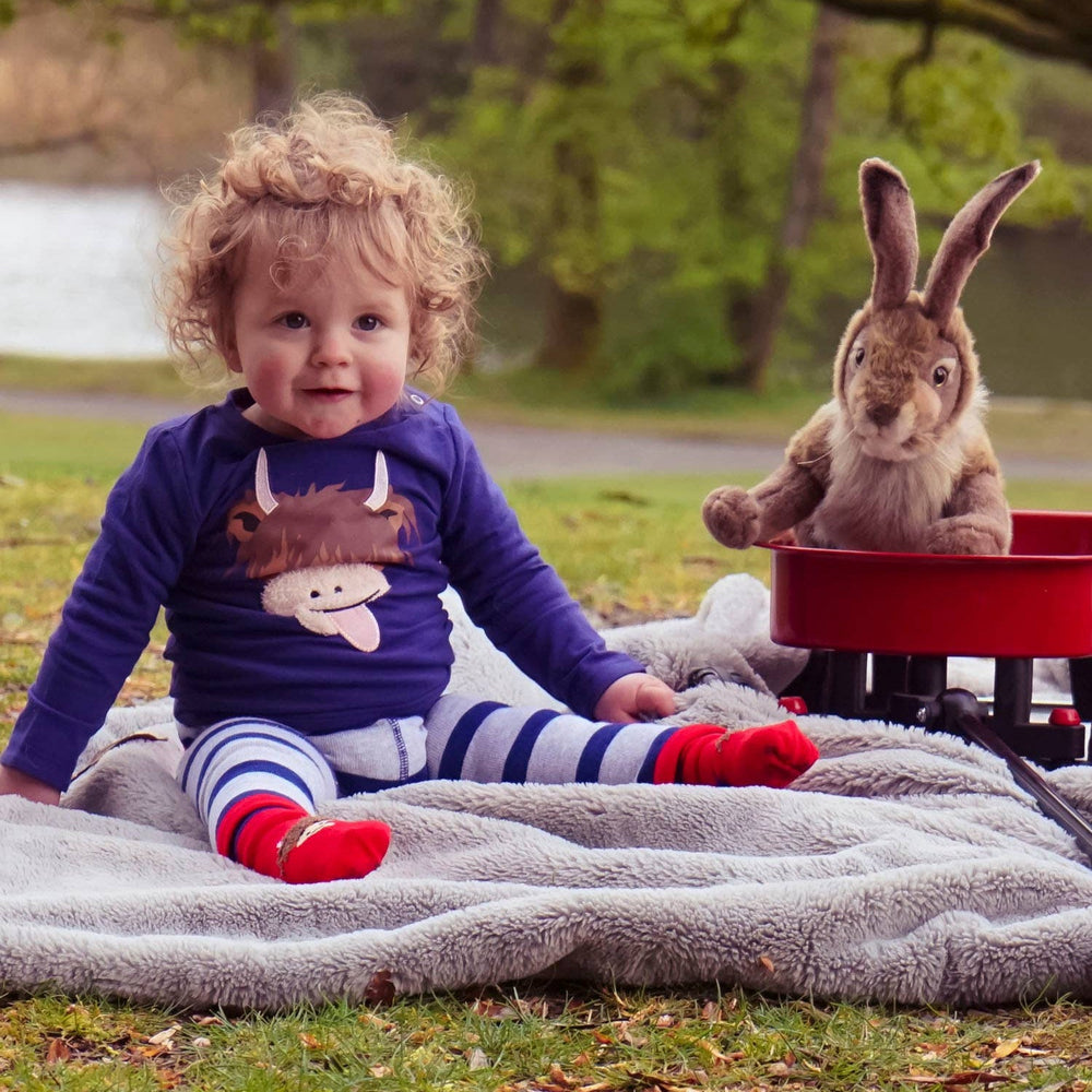 Hamish Highland Cow Leggings - The Glamorous Grub