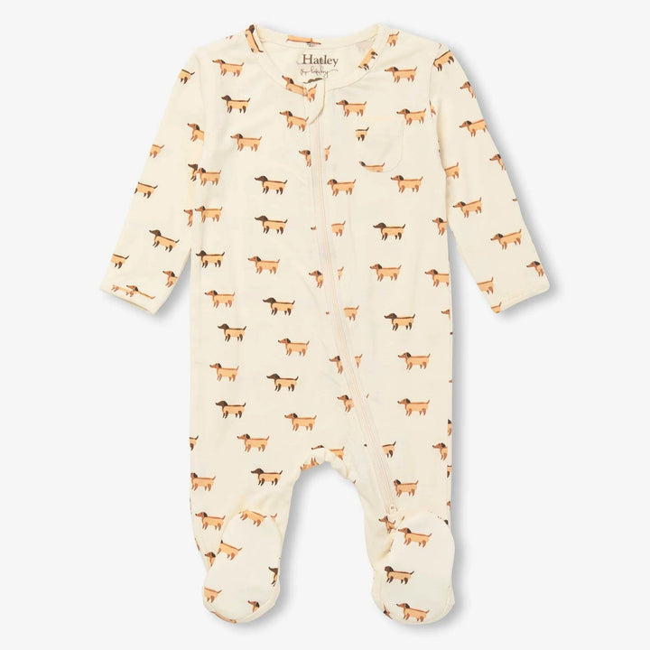 Hatley Mini Hot Dogs Classic Zip Footy - The Glamorous Grub