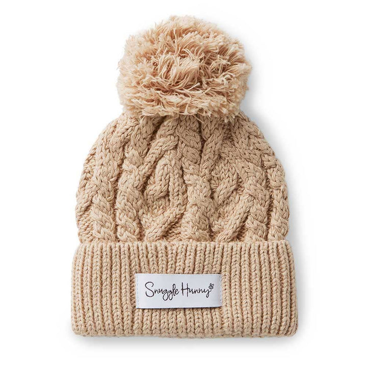 Hazelnut Organic Baby Knit Beanie - The Glamorous Grub