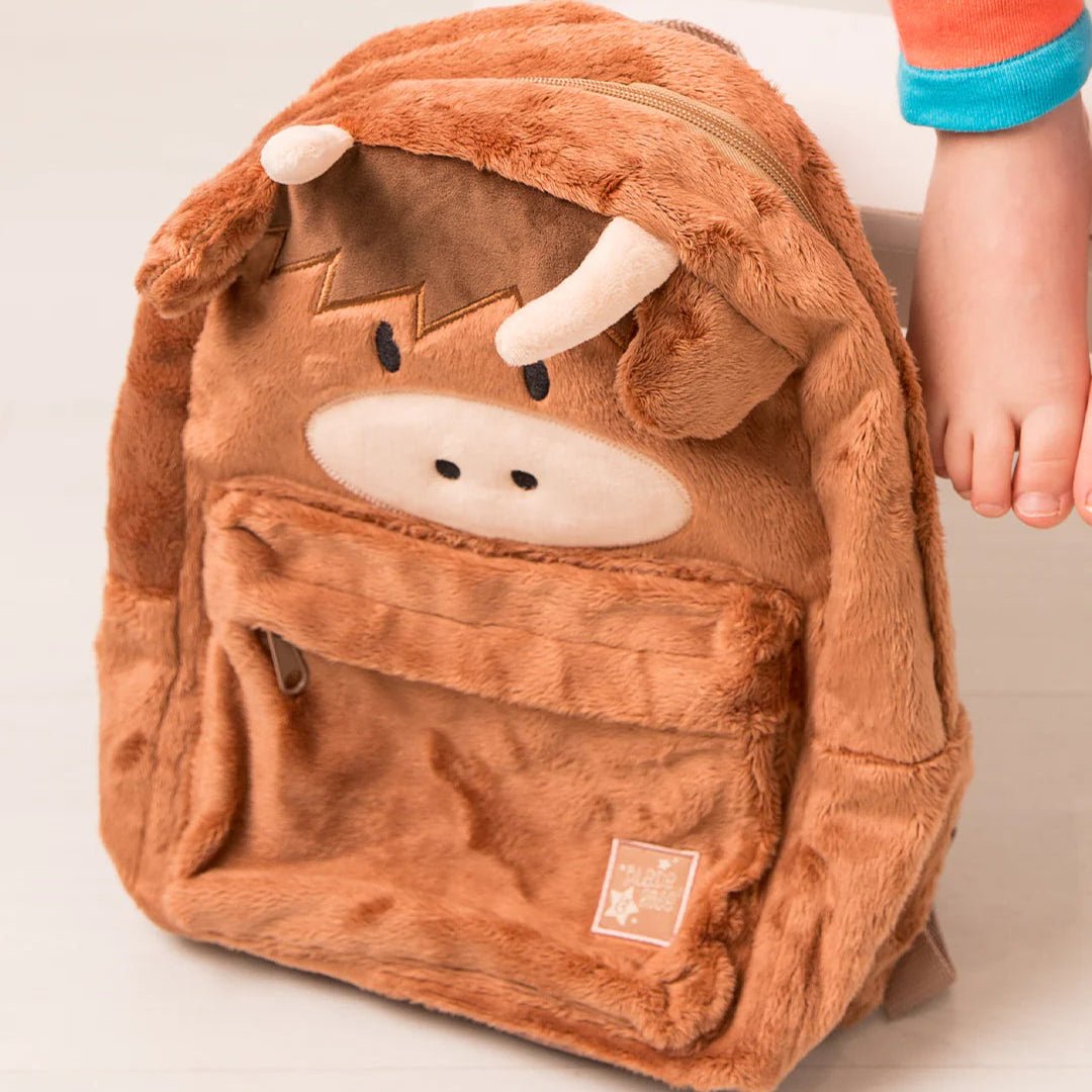 Highland Cow Backpack - The Glamorous Grub