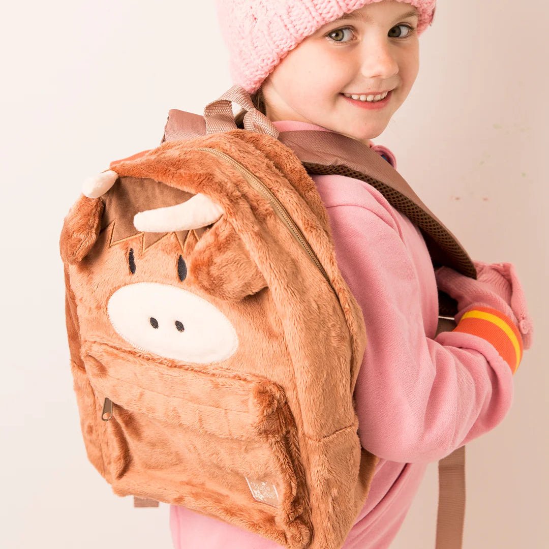 Highland Cow Backpack - The Glamorous Grub