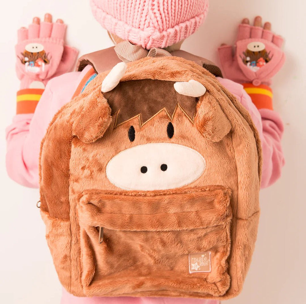 Highland Cow Backpack - The Glamorous Grub