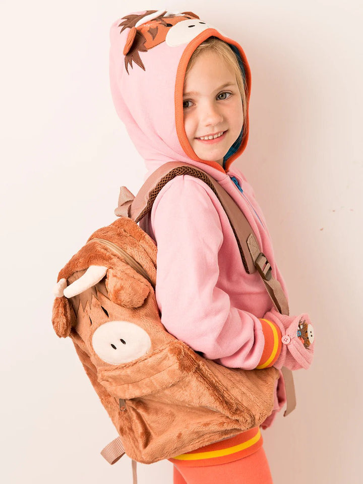 Highland Cow Backpack - The Glamorous Grub