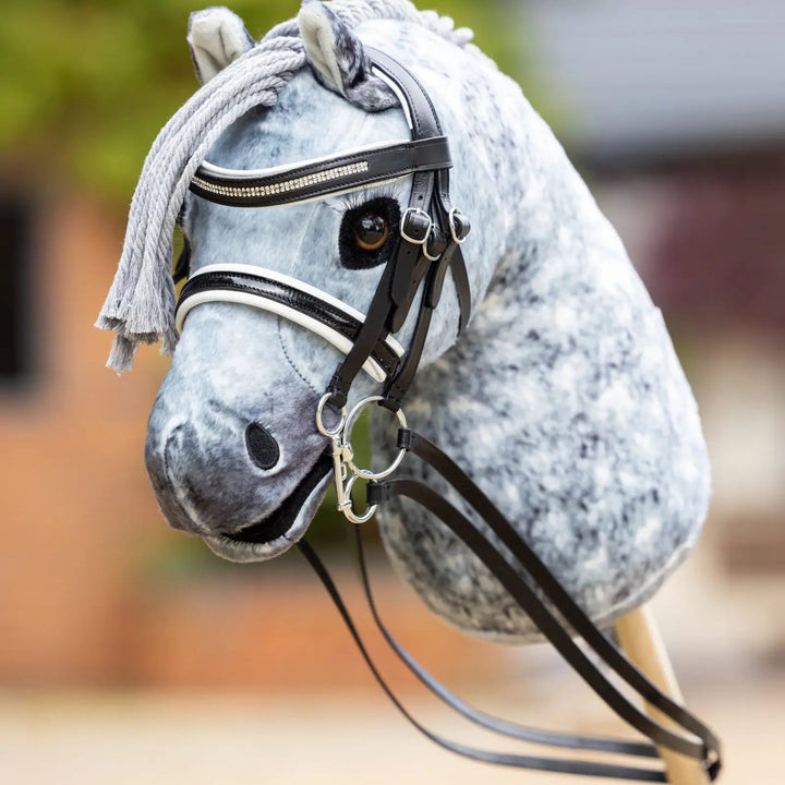 Hobby Horse Double Bridle Black - The Glamorous Grub