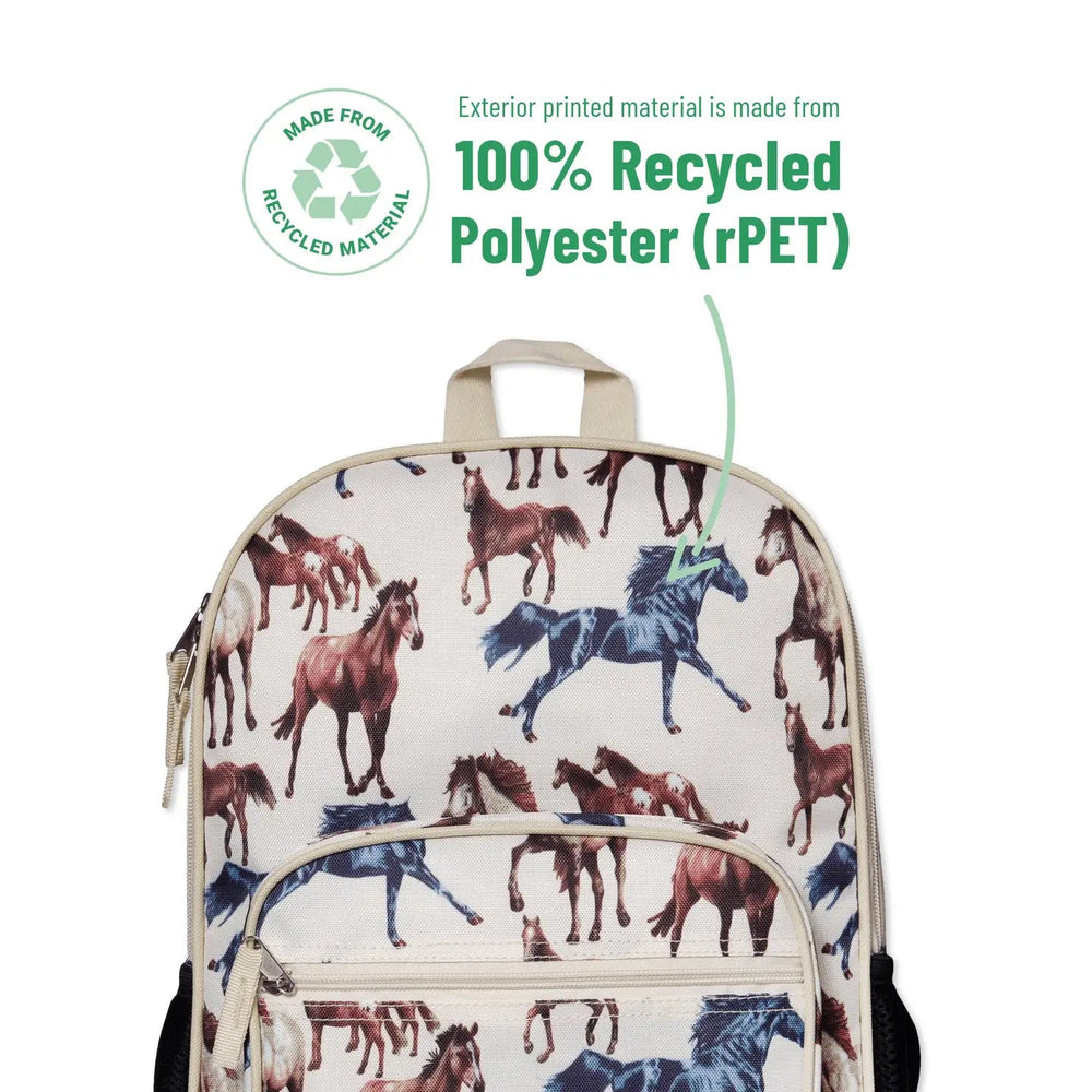 Horse Dreams Recycled Backpack - COMING SOON - The Glamorous Grub