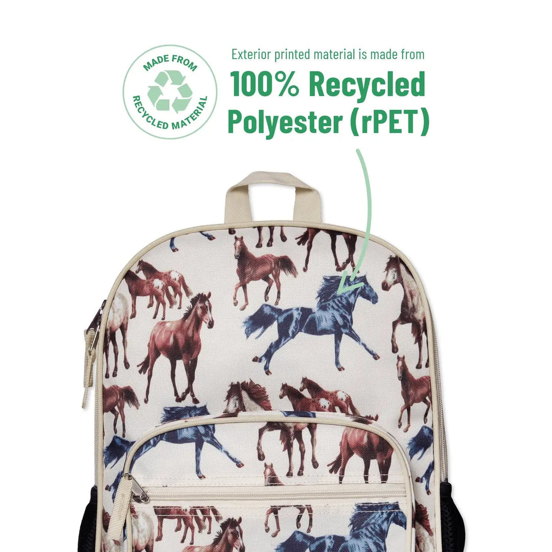 Horse Dreams Recycled Backpack - COMING SOON - The Glamorous Grub