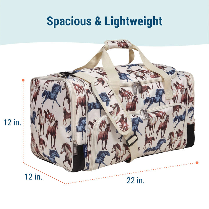 Horse Dreams Weekender Duffel Bag - The Glamorous Grub