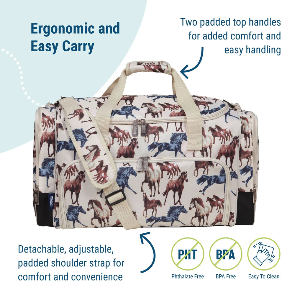 Horse Dreams Weekender Duffel Bag - The Glamorous Grub